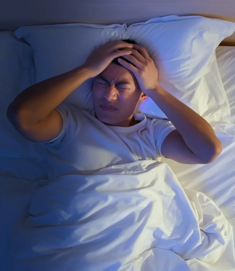 man experiencing headaches in Little Rock AR